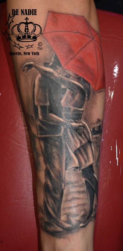 Umbrella tattoo